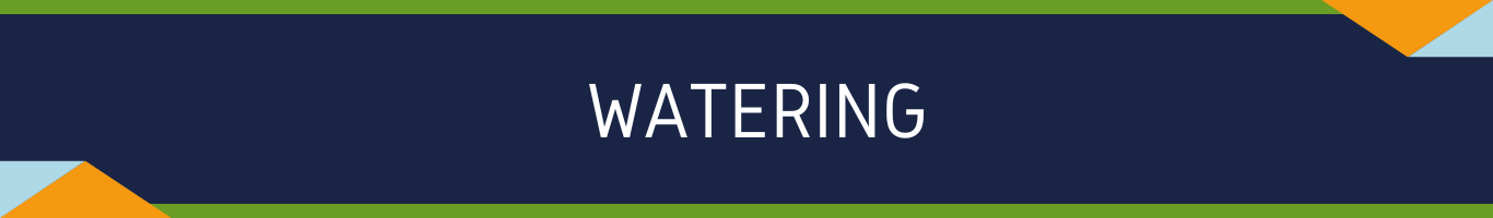 BLUE GREEN ORANGE WATERING POLICY