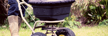 fertilizer and spreader